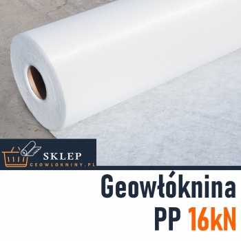 Geowłóknina Drogowa Polipropylenowa PP 16kN 2 x 20m